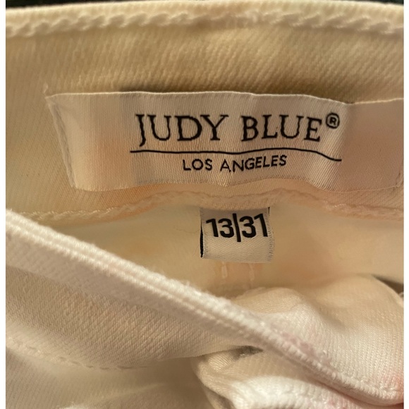 Judy Blue Mid-Rise Skinny Destroyed Jeans 82280 - Picture 9 of 10